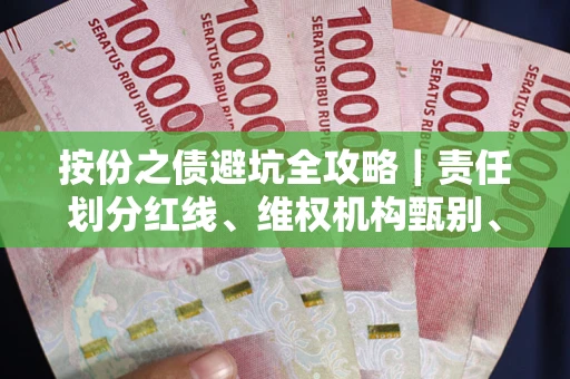 武汉按份之债避坑全攻略｜责任划分红线、维权机构甄别、纠纷处理全流程拆解