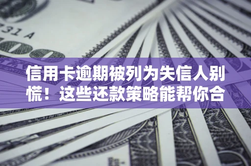 武汉信用卡逾期被列为失信人别慌！这些还款策略能帮你合法止损