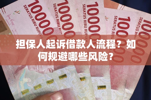 武汉担保人起诉借款人流程？如何规避哪些风险？