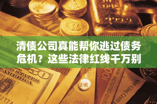 武汉清债公司真能帮你逃过债务危机？这些法律红线千万别踩