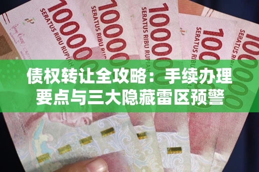 武汉债权转让全攻略：手续办理要点与三大隐藏雷区预警